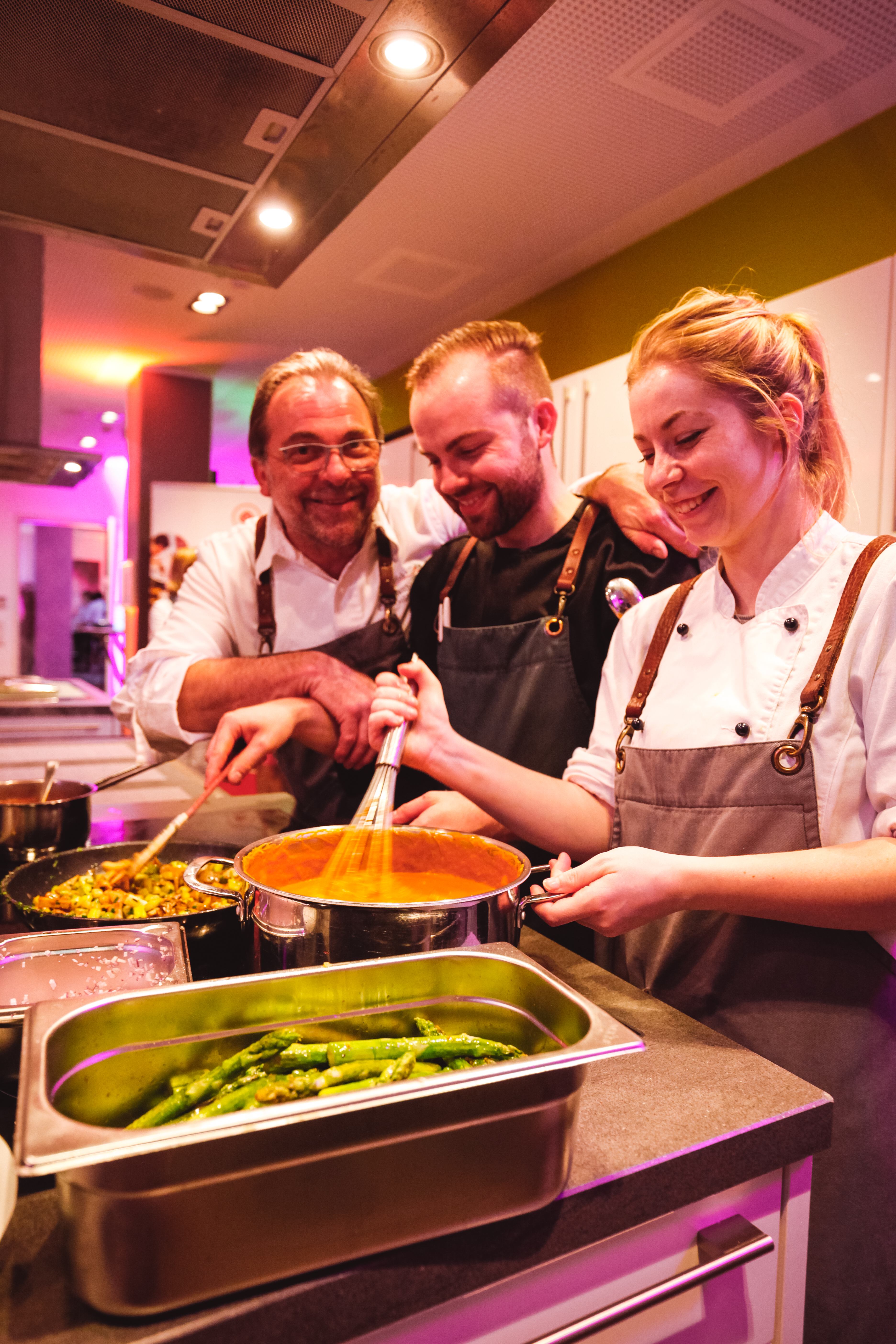 Küchenparty & Front-Cooking in der Kochschule - AUSGEBUCHT
