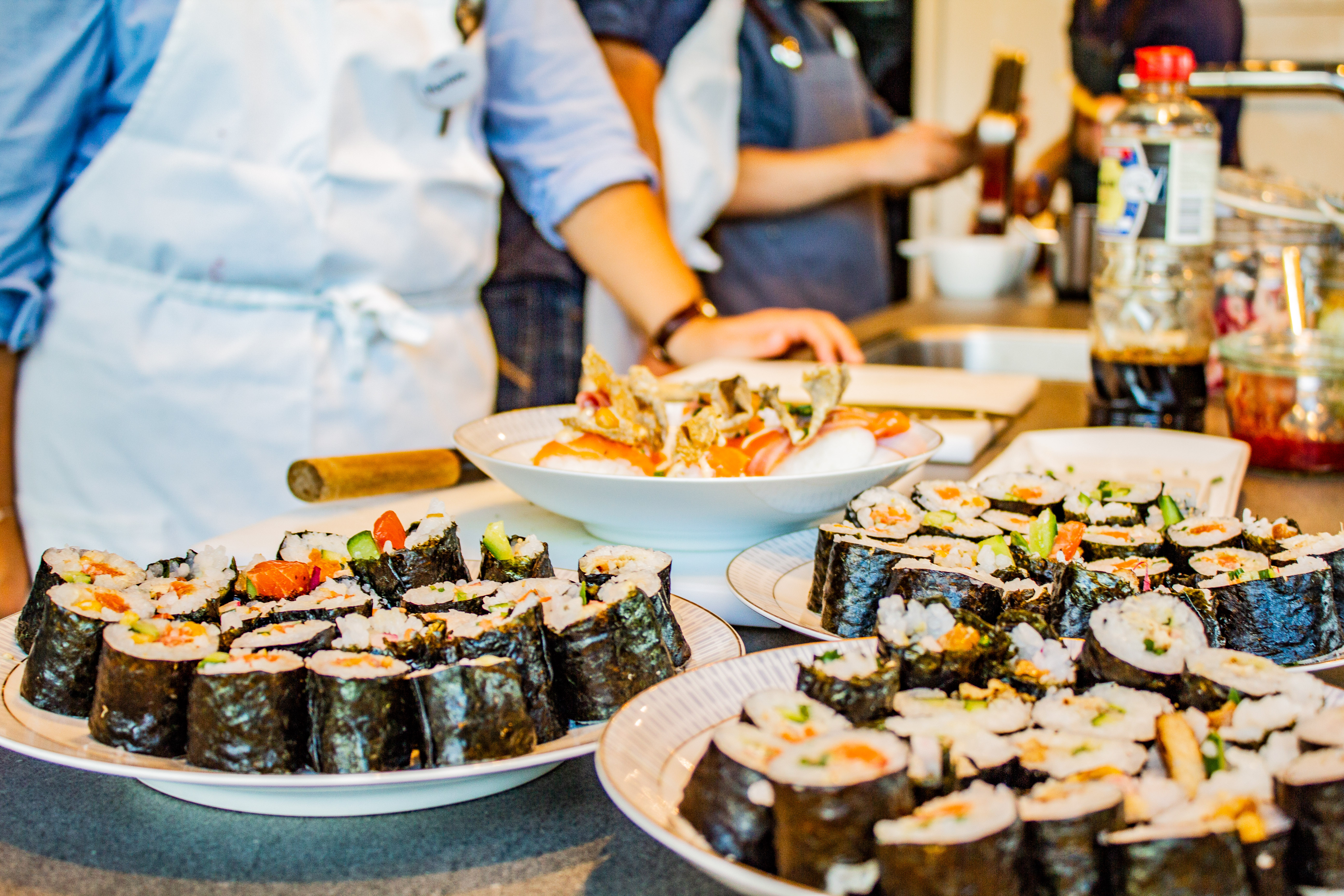 Asiatische Küche - Sushi, Kaiseki, Teppanyaki & Co